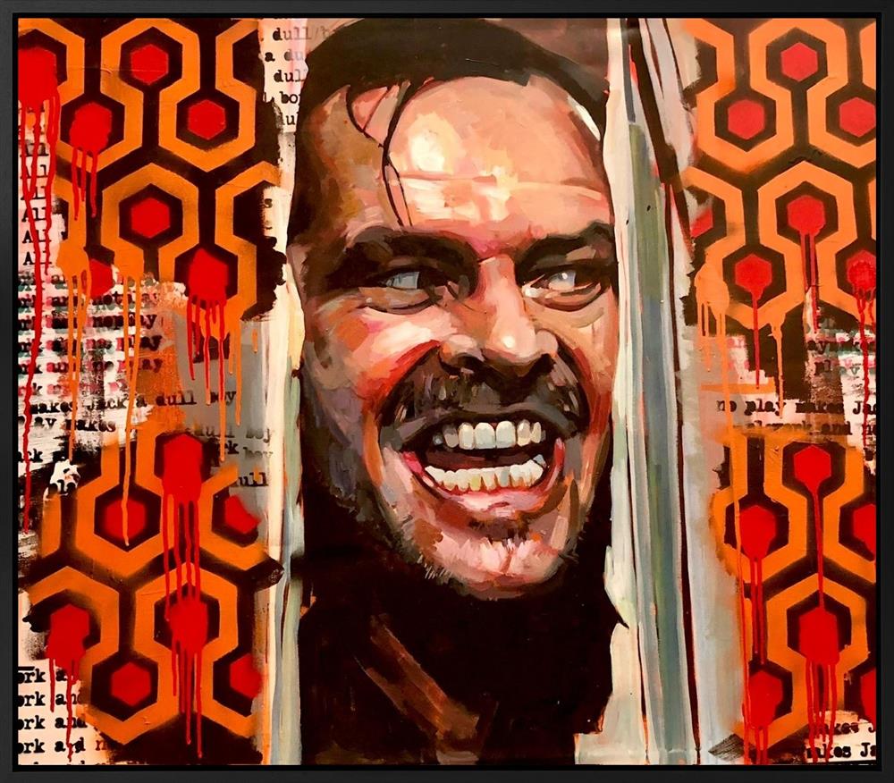 All Work No Play - Aura Fine Art
